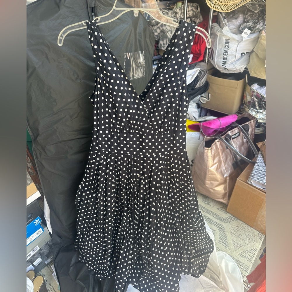 Vintage polka dot dress